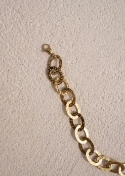 Colliers-EASY-CLOTHES Collier Doré - Lopus - Fermeture Ajustable - Bijoux & AccessoiresEasy Clothes Doré