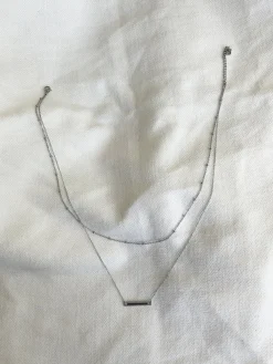 Colliers-EASY-CLOTHES Collier Dorly - argentéEasy Clothes Argenté
