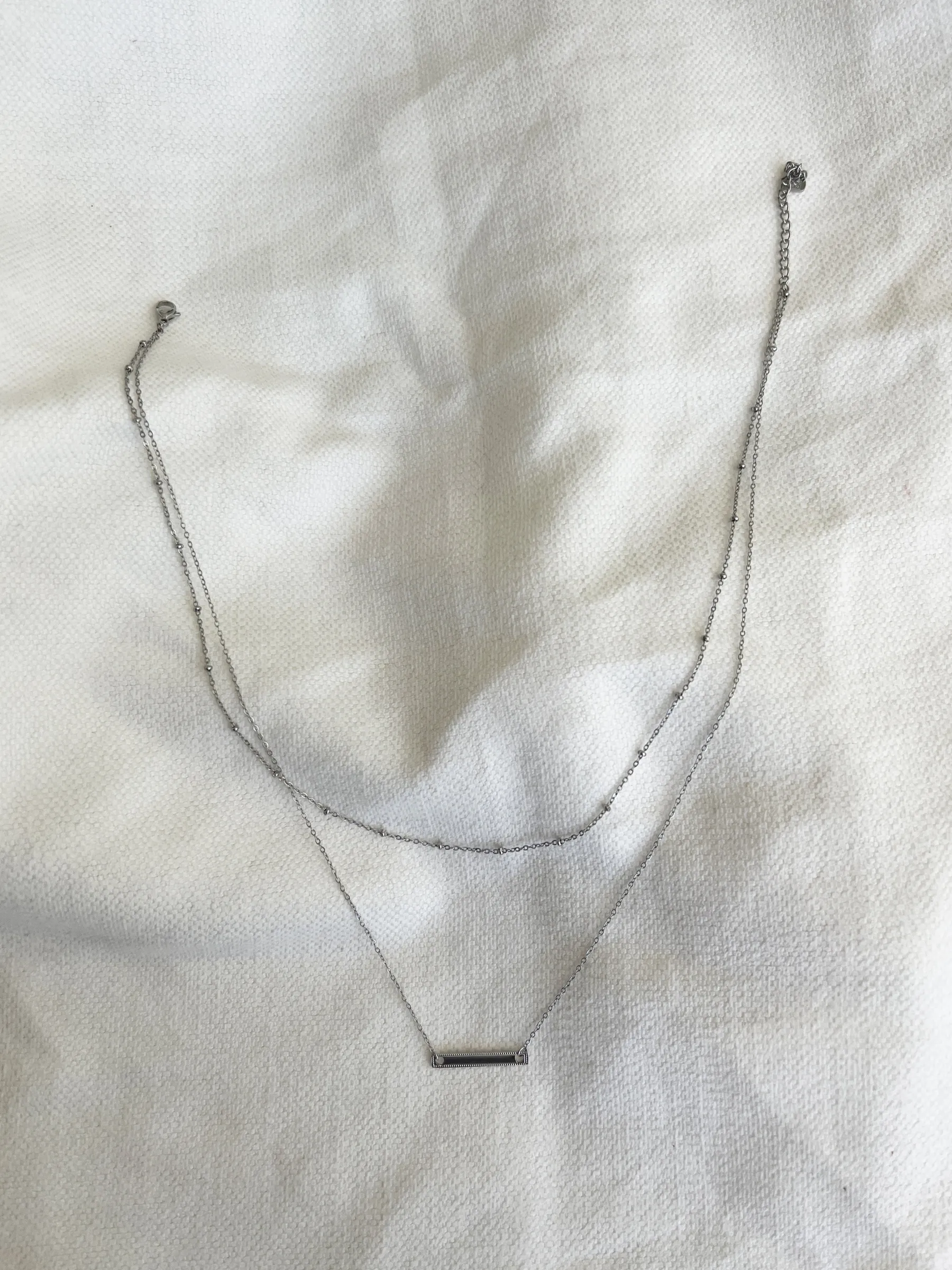 Colliers-EASY-CLOTHES Collier Dorly - argentéEasy Clothes Argenté