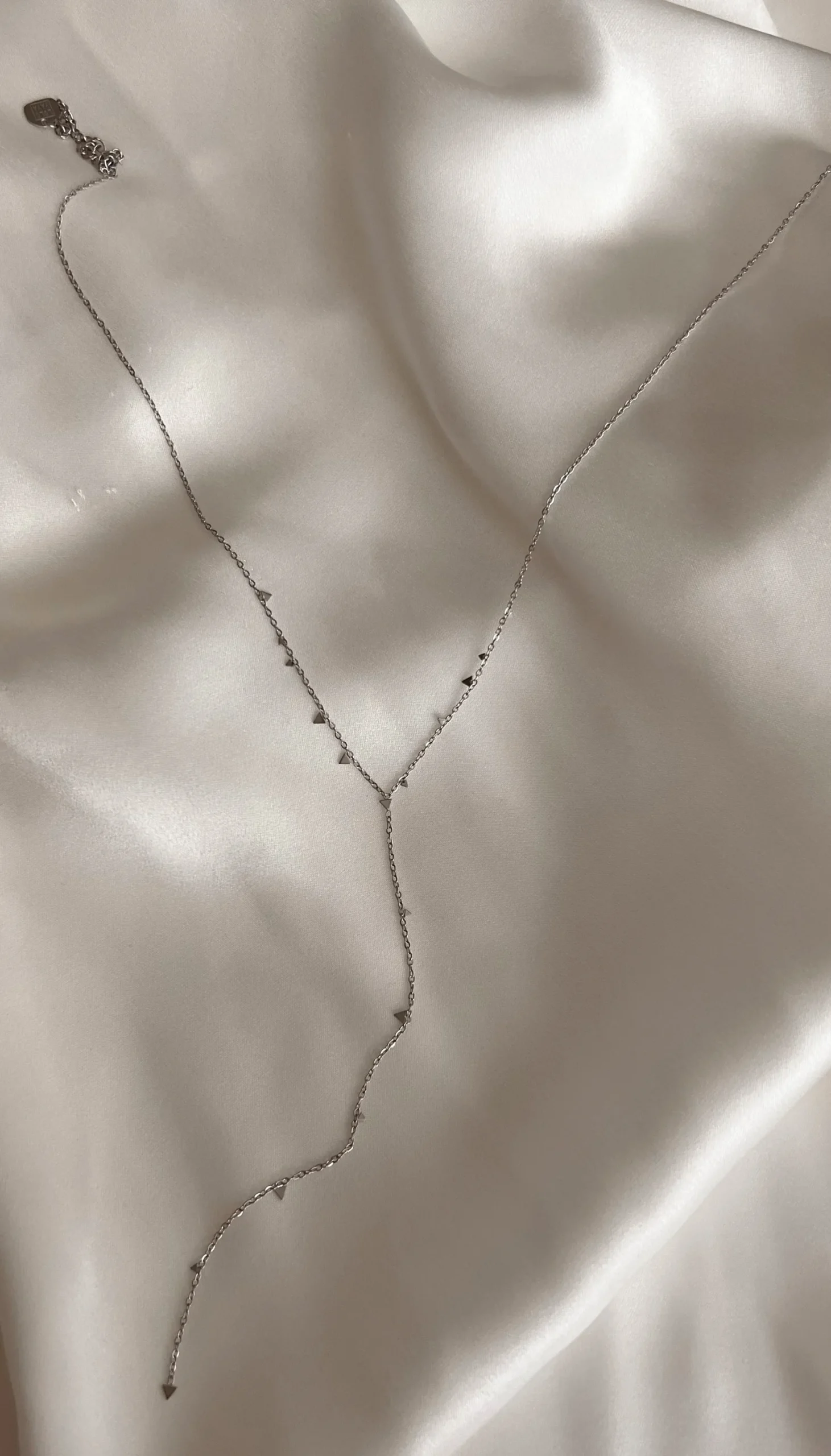 Colliers-EASY-CLOTHES Collier Eryn argenté | Collier argenté multi-rangs | prêt-à-porter en ligne | Easy Clothes Argenté