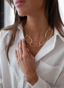 Colliers-EASY-CLOTHES Collier Fylo - doréEasy Clothes Doré       