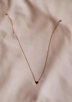 Colliers-EASY-CLOTHES Collier Henri - Doré - Pendentif CoeurEasy Clothes Doré
