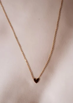 Colliers-EASY-CLOTHES Collier Henri - Doré - Pendentif CoeurEasy Clothes Doré