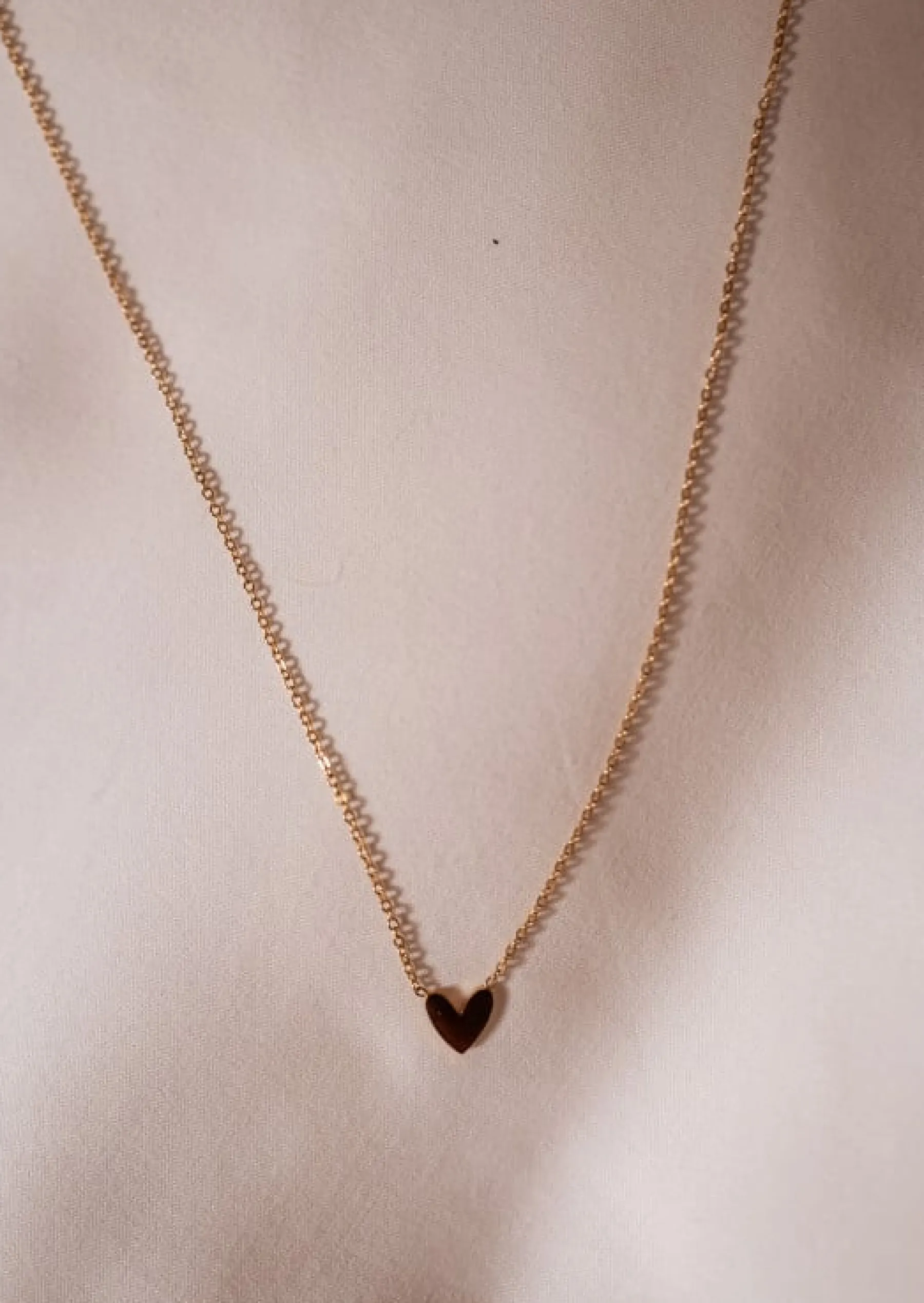 Colliers-EASY-CLOTHES Collier Henri - Doré - Pendentif CoeurEasy Clothes Doré