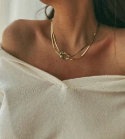 Colliers-EASY-CLOTHES Collier Jaho - doréEasy Clothes Doré