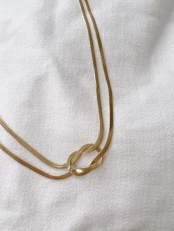 Colliers-EASY-CLOTHES Collier Jaho - doréEasy Clothes Doré       