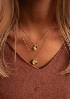 Colliers-EASY-CLOTHES Collier Lowena - Doré - Double RangEasy Clothes Doré