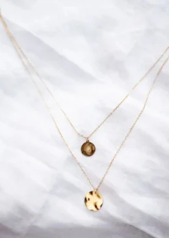 Colliers-EASY-CLOTHES Collier Lowena - Doré - Double RangEasy Clothes Doré       