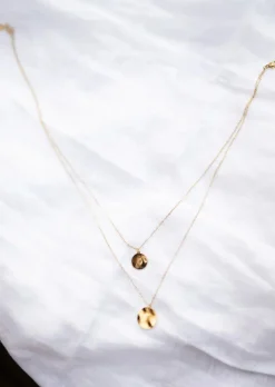 Colliers-EASY-CLOTHES Collier Lowena - Doré - Double RangEasy Clothes Doré       
