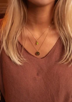 Colliers-EASY-CLOTHES Collier Lowena - Doré - Double RangEasy Clothes Doré       