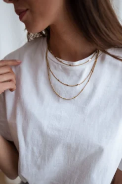 Colliers-EASY-CLOTHES Collier Marcy - doréEasy Clothes Doré       
