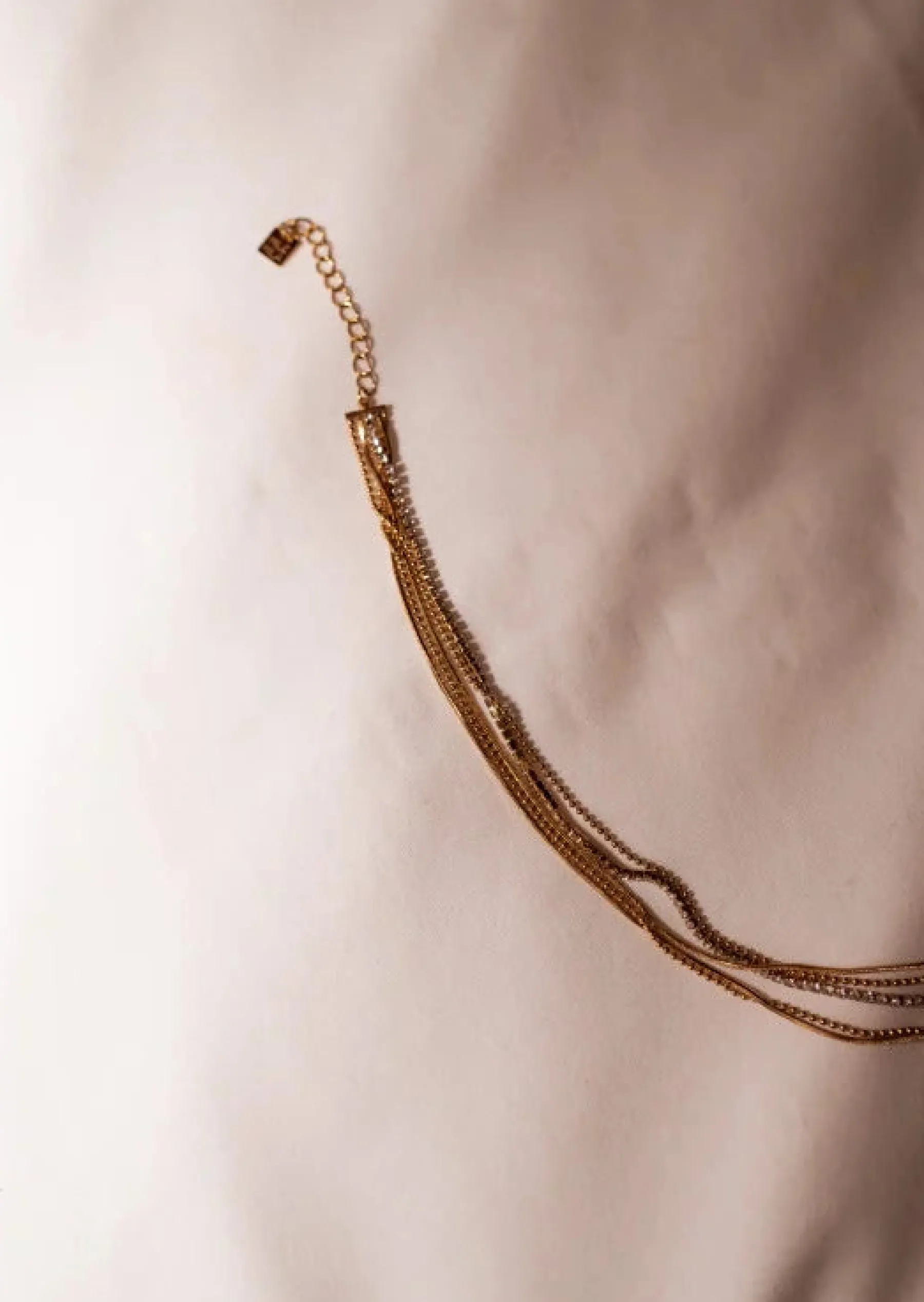 Colliers-EASY-CLOTHES Collier Mellora - Doré & Brillant - BijouxEasy Clothes Doré et brillant