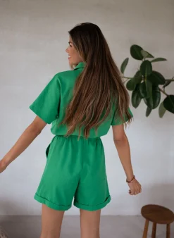 Combinaisons-EASY-CLOTHES Combinaison Madeline - verteEasy Clothes Verte       