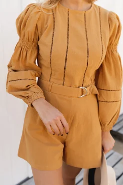 Combinaisons-EASY-CLOTHES Combinaison Naomie - ocreEasy Clothes Ocre       