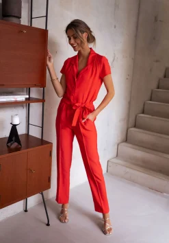 Combinaisons-EASY-CLOTHES Combinaison Rico - corailEasy Clothes Corail       