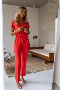 Combinaisons-EASY-CLOTHES Combinaison Rico - corailEasy Clothes Corail       