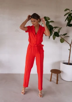 Combinaisons-EASY-CLOTHES Combinaison Rico - corailEasy Clothes Corail       