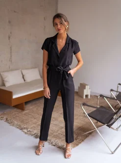 Combinaisons-EASY-CLOTHES Combinaison Rico - noireEasy Clothes Noire       
