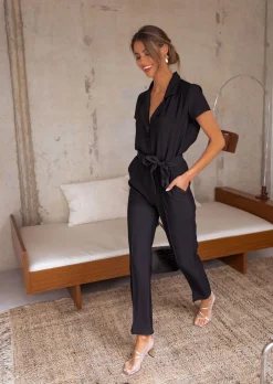 Combinaisons-EASY-CLOTHES Combinaison Rico - noireEasy Clothes Noire       