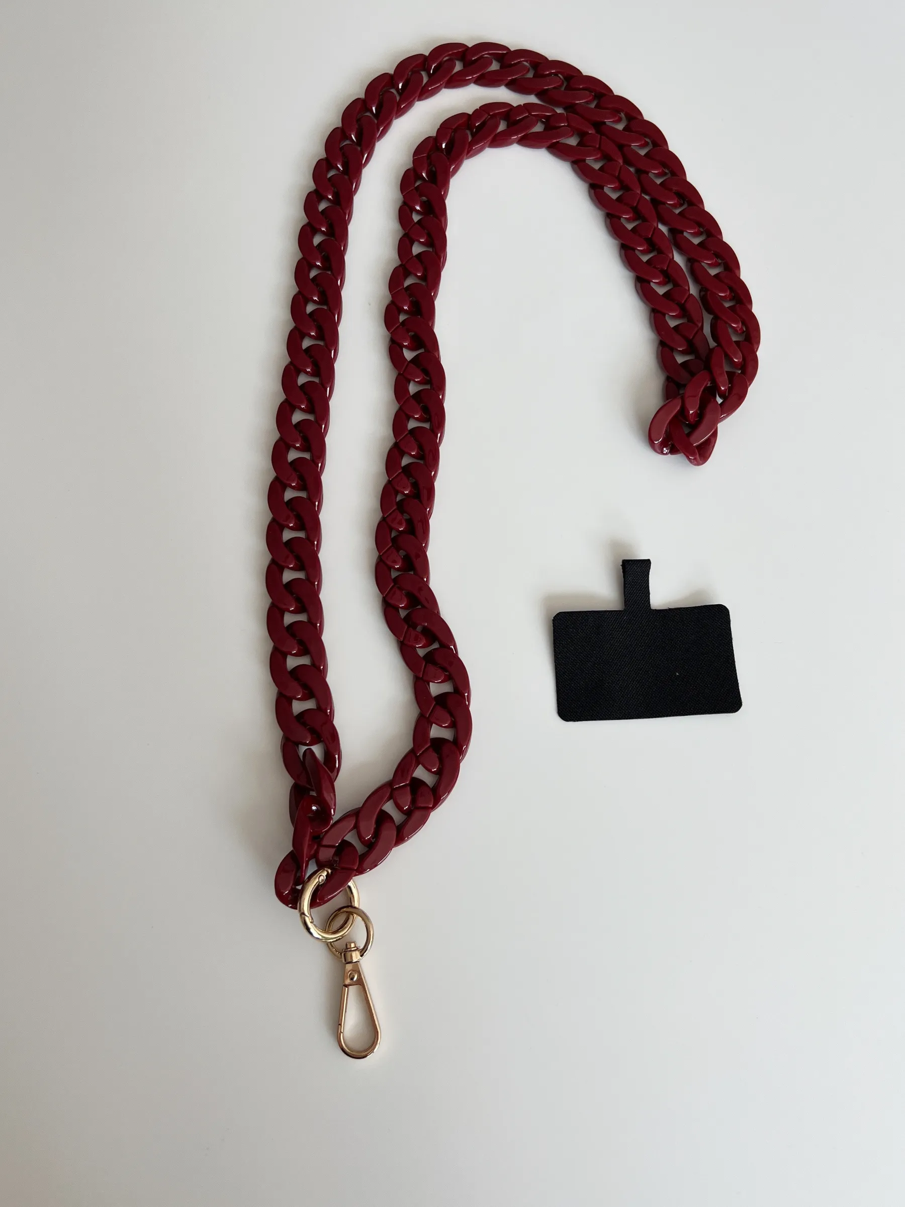 Accessoires Téléphone-EASY-CLOTHES Cordon de téléphone Togo - bordeauxEasy Clothes Bordeaux