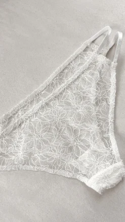 Body & Lingerie-EASY-CLOTHES Culotte Sonia CREATION - blancheEasy Clothes Blanche