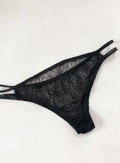 Body & Lingerie-EASY-CLOTHES Culotte Sonia CREATION - noireEasy Clothes Noire