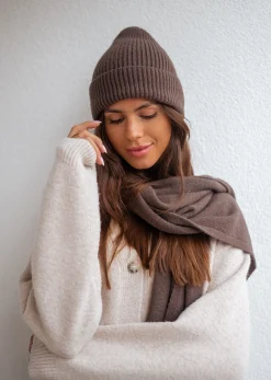 Echarpes & Foulards-EASY-CLOTHES Echarpe Devin - chocolatEasy Clothes Chocolat