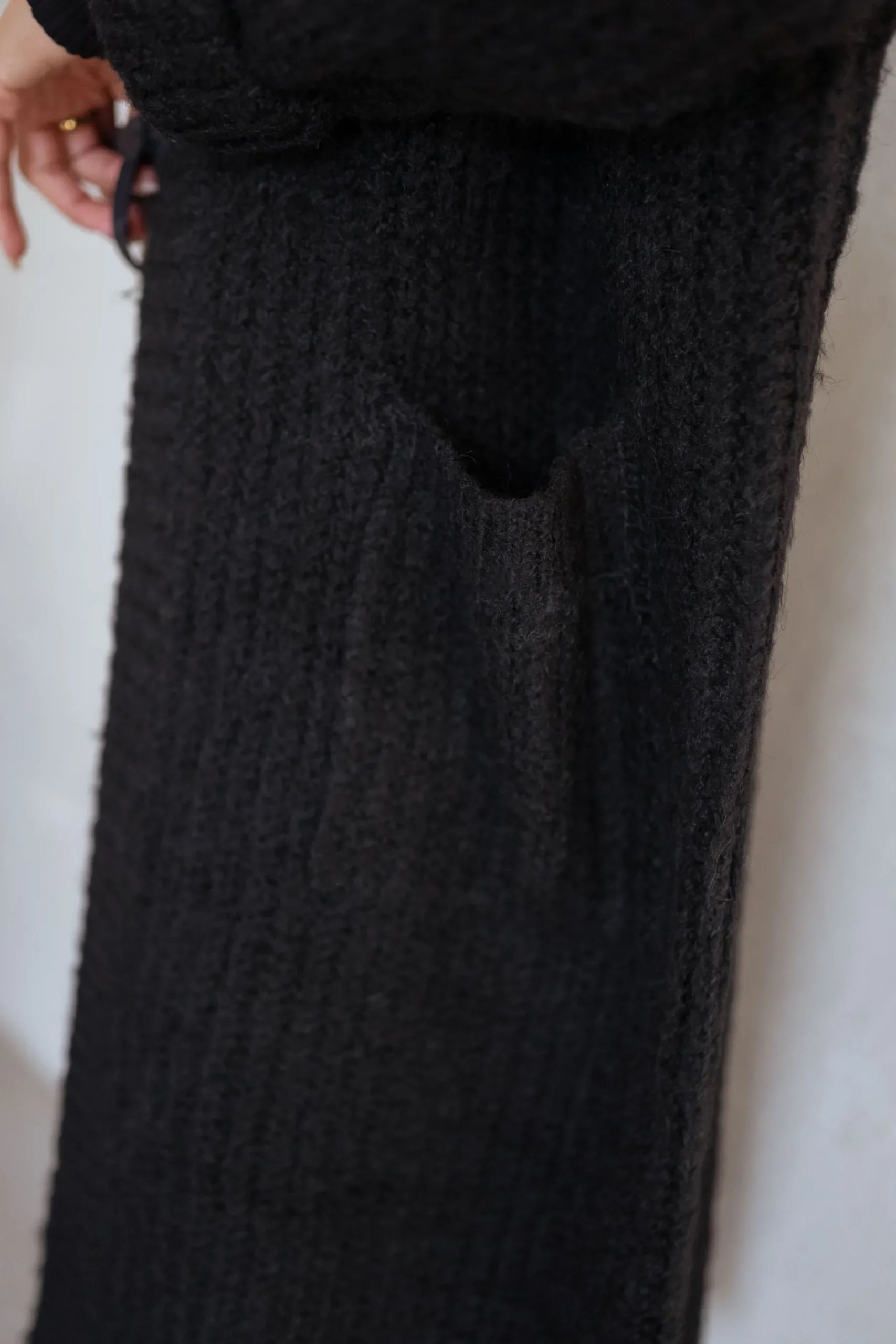 Pulls & Gilets-EASY-CLOTHES Gilet André - noirEasy Clothes Noir