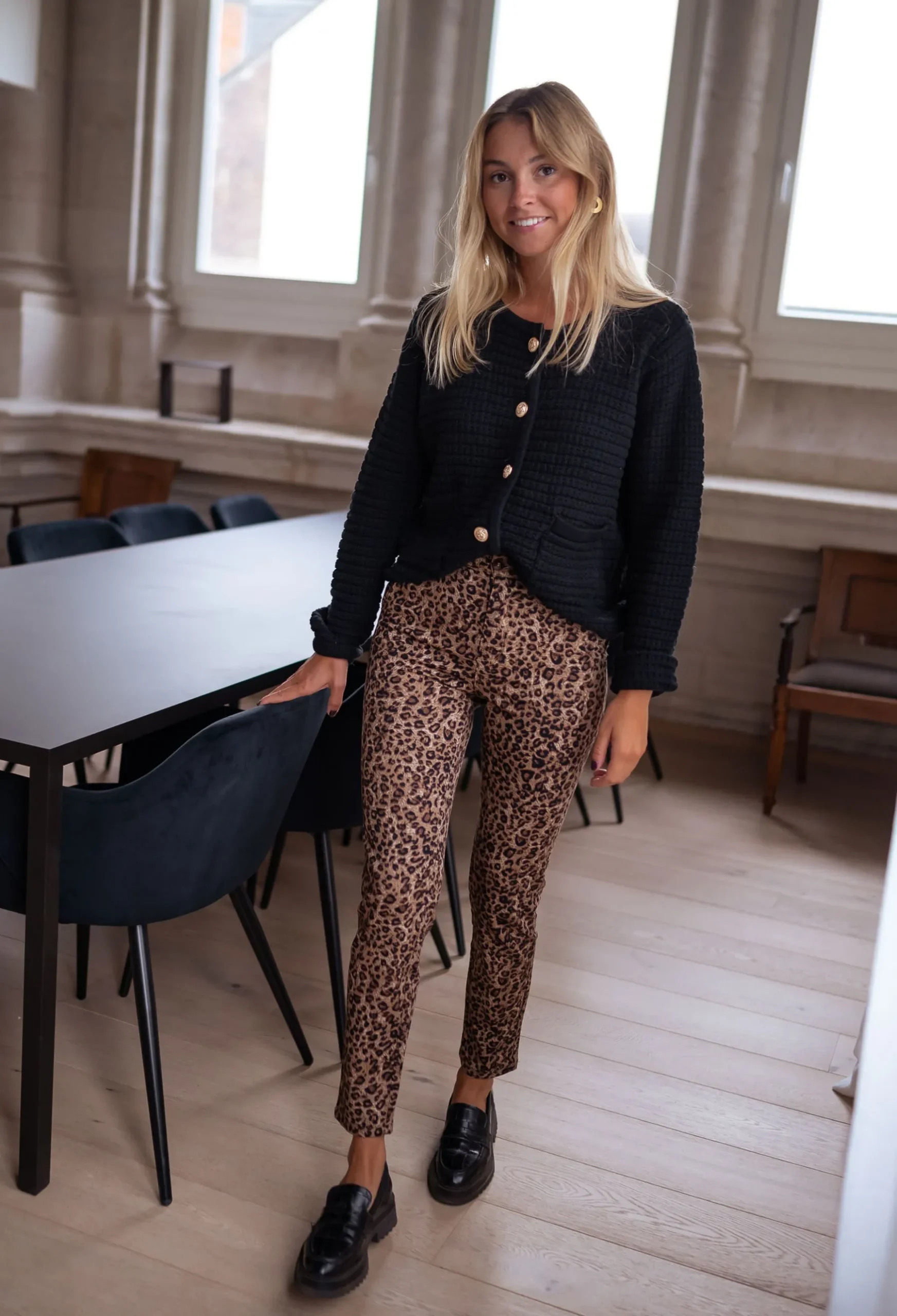 Pulls & Gilets-EASY-CLOTHES Gilet Lyno - noirEasy Clothes Noir