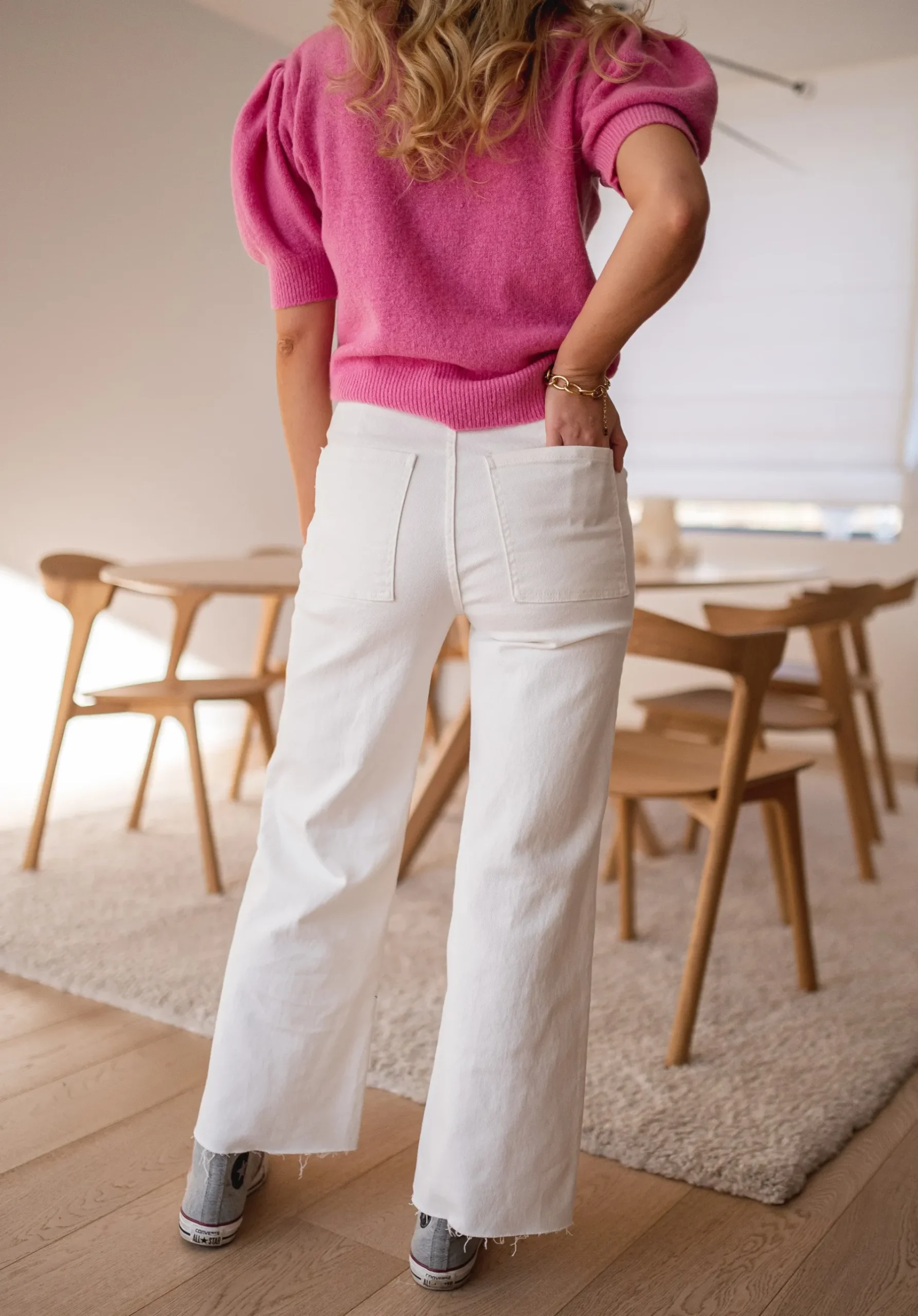 Jeans-EASY-CLOTHES Jeans Bastian - blancEasy Clothes Blanc