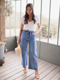 Jeans-EASY-CLOTHES Jeans Bastian - bleuEasy Clothes Bleu       