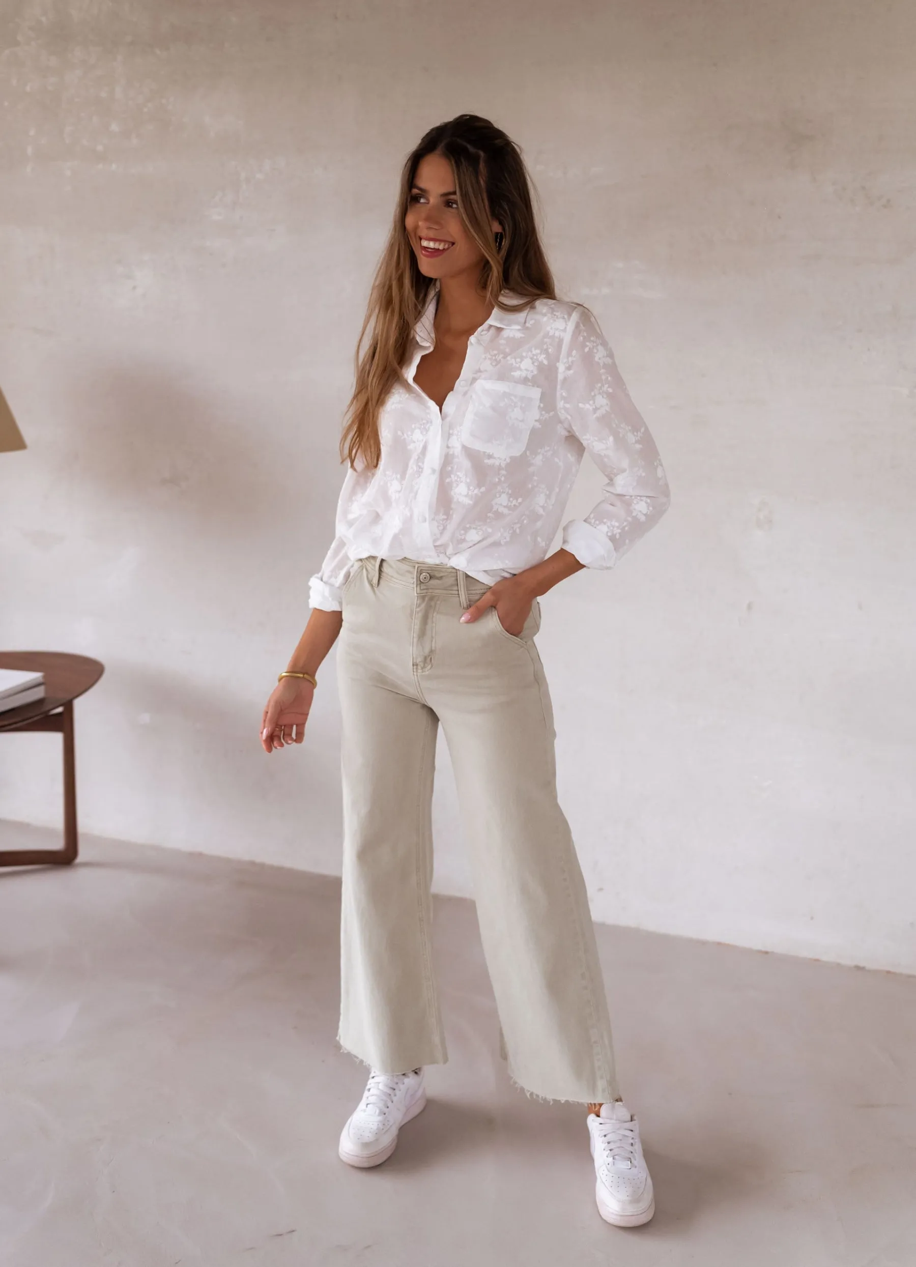 Jeans-EASY-CLOTHES Jeans Bastian - vert clairEasy Clothes Vert clair