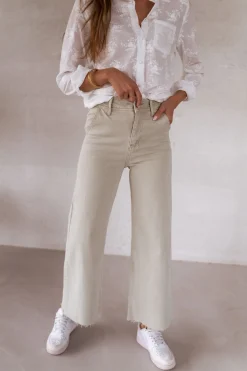 Jeans-EASY-CLOTHES Jeans Bastian - vert clairEasy Clothes Vert clair