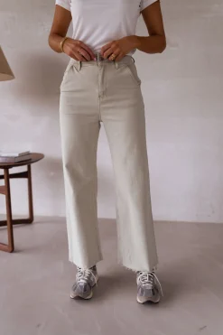 Jeans-EASY-CLOTHES Jeans Bastian - vert clairEasy Clothes Vert clair