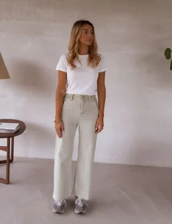 Jeans-EASY-CLOTHES Jeans Bastian - vert clairEasy Clothes Vert clair