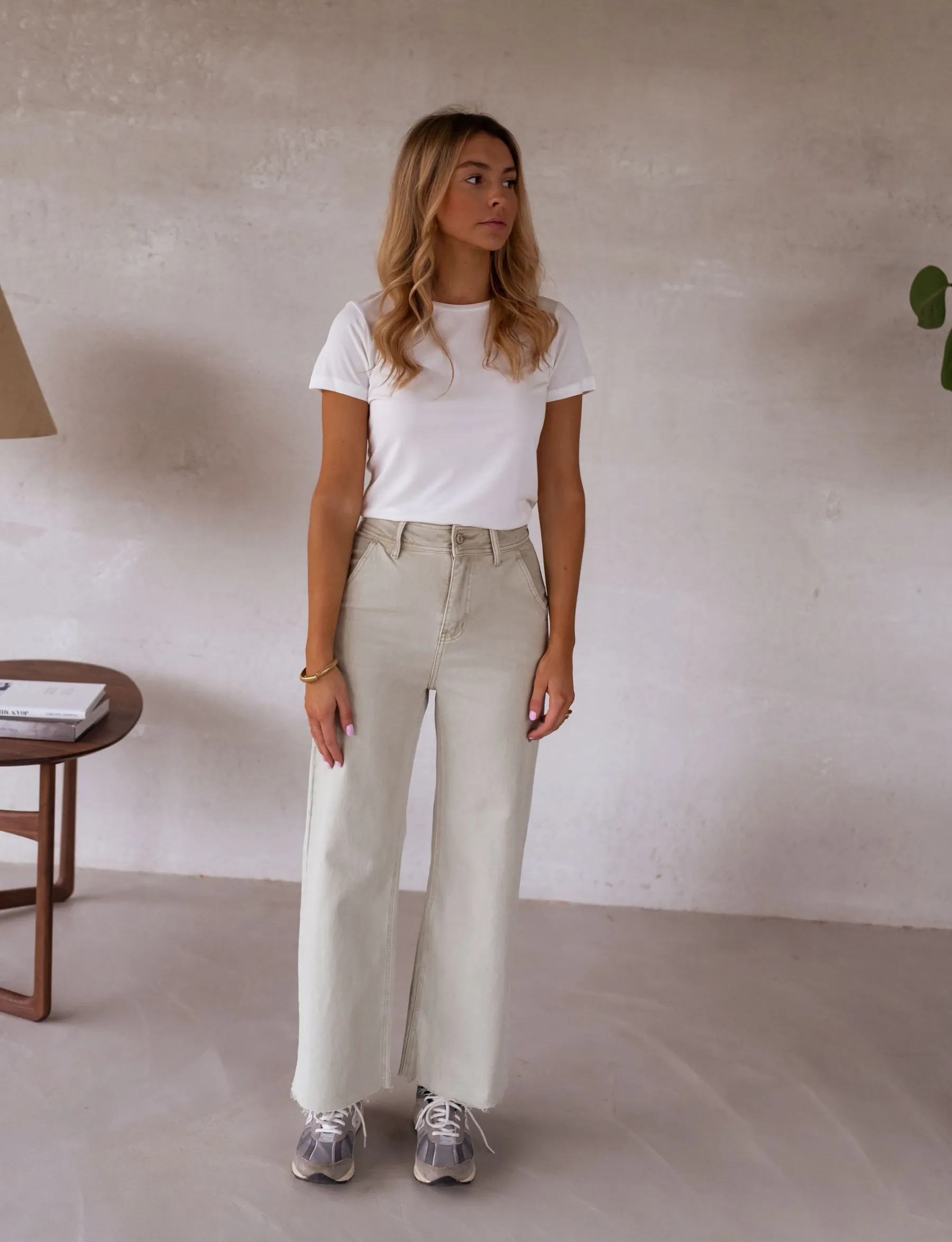 Jeans-EASY-CLOTHES Jeans Bastian - vert clairEasy Clothes Vert clair