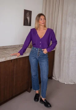Jeans-EASY-CLOTHES Jeans Frenchy - bleuEasy Clothes Bleu