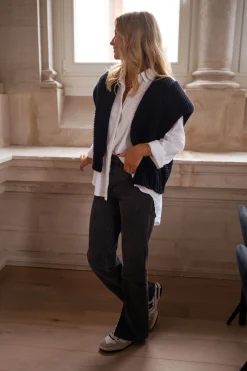 Jeans-EASY-CLOTHES Jeans Hailey - grisEasy Clothes Gris
