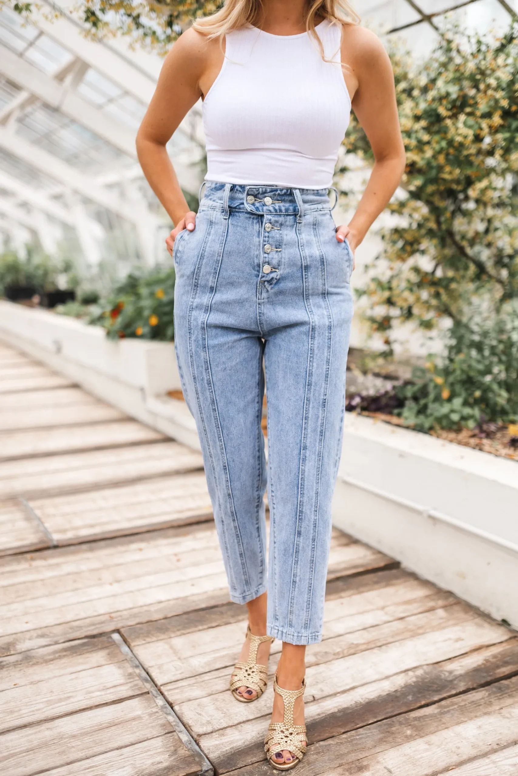 Jeans-EASY-CLOTHES Jeans Harvey - bleuEasy Clothes Bleu