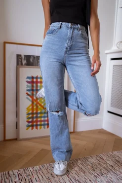 Jeans-EASY-CLOTHES Jeans Houston - bleuEasy Clothes Bleu