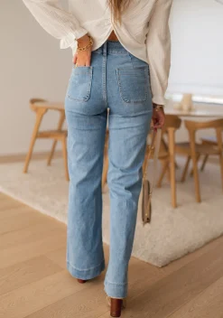 Jeans-EASY-CLOTHES Jeans Hugues - bleu clairEasy Clothes Bleu clair       