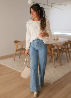 Jeans-EASY-CLOTHES Jeans Hugues - bleu clairEasy Clothes Bleu clair       