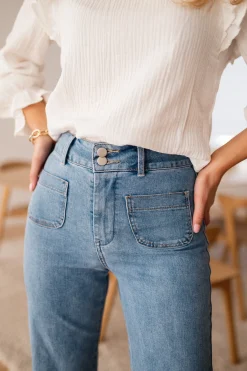 Jeans-EASY-CLOTHES Jeans Hugues - bleu clairEasy Clothes Bleu clair       