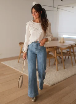 Jeans-EASY-CLOTHES Jeans Hugues - bleu clairEasy Clothes Bleu clair       