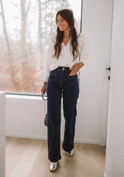 Jeans-EASY-CLOTHES Jeans Hugues - bleu foncéEasy Clothes Bleu foncé