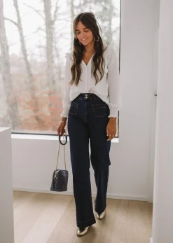 Jeans-EASY-CLOTHES Jeans Hugues - bleu foncéEasy Clothes Bleu foncé