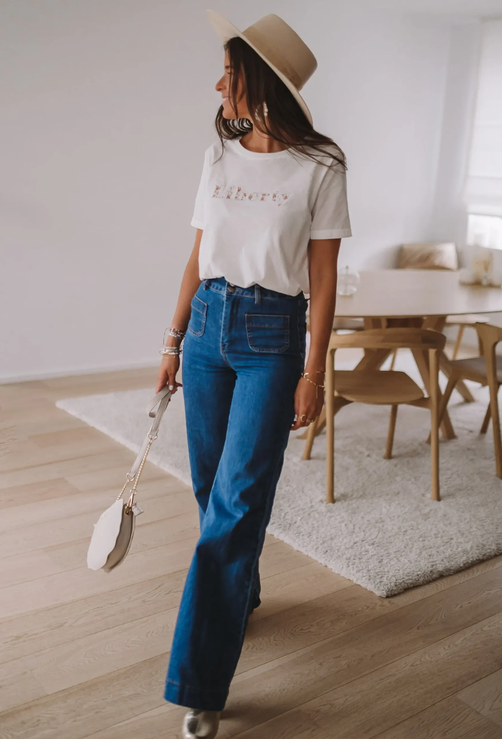 Jeans-EASY-CLOTHES Jeans Hugues - bleu moyenEasy Clothes Bleu moyen