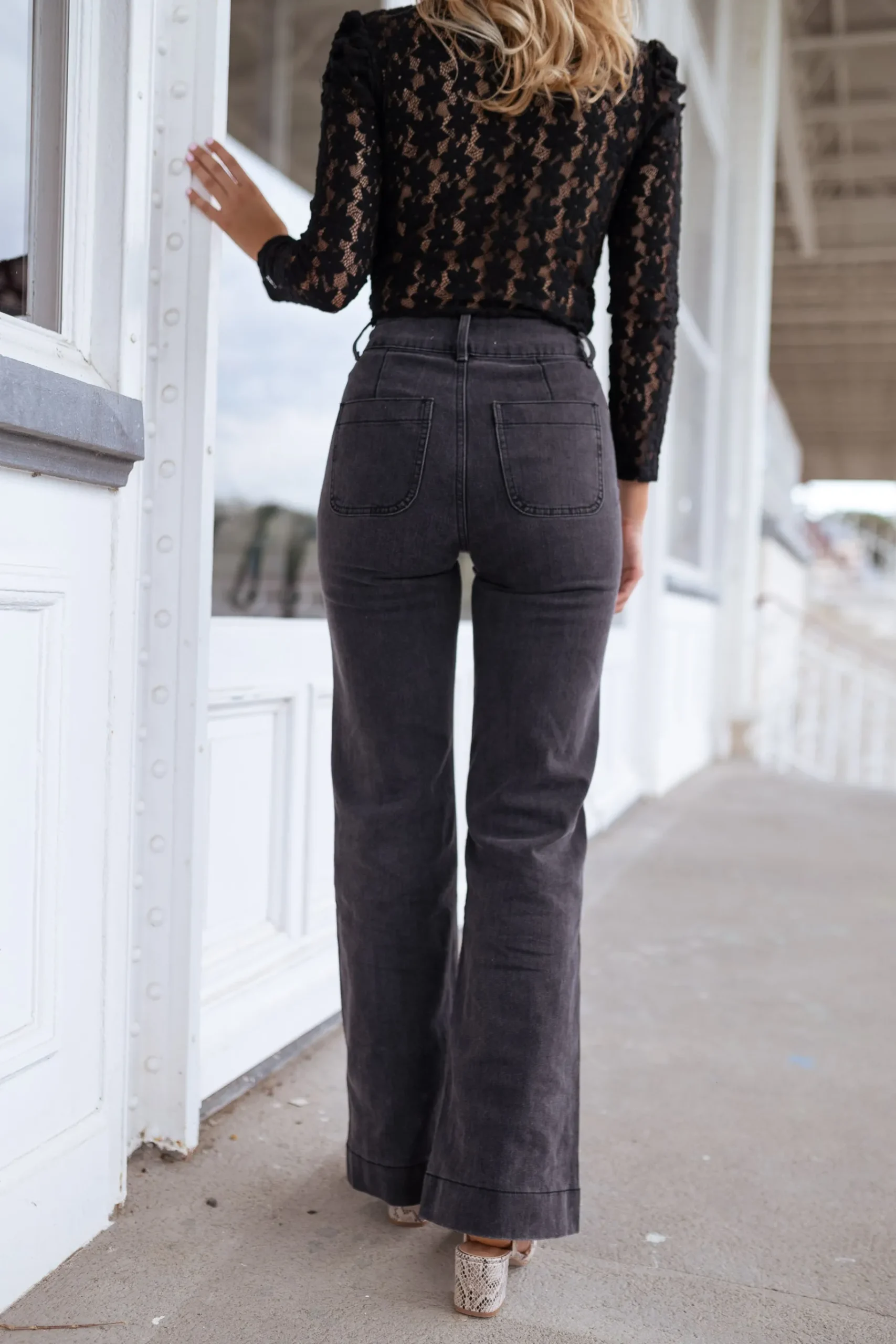 Jeans-EASY-CLOTHES Jeans Hugues - gris foncéEasy Clothes Gris foncé