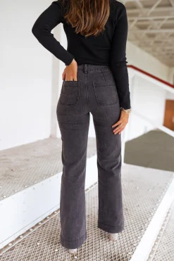 Jeans-EASY-CLOTHES Jeans Hugues - gris foncéEasy Clothes Gris foncé