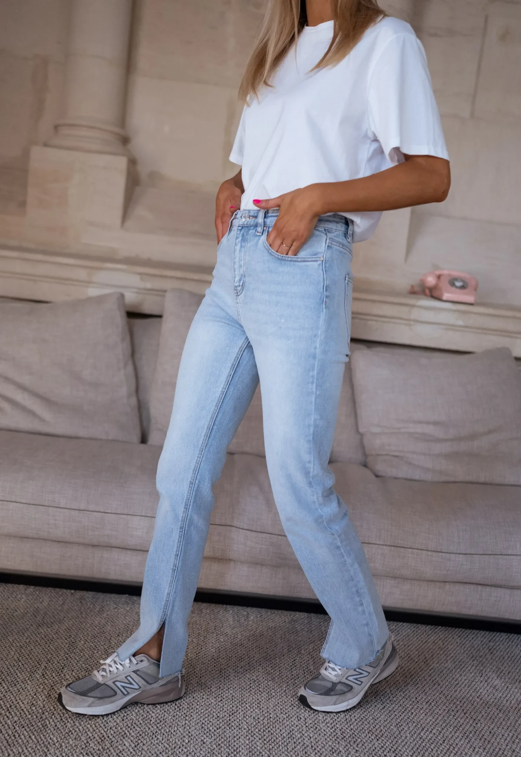 Jeans-EASY-CLOTHES Jeans Lanzo - bleuEasy Clothes Bleu